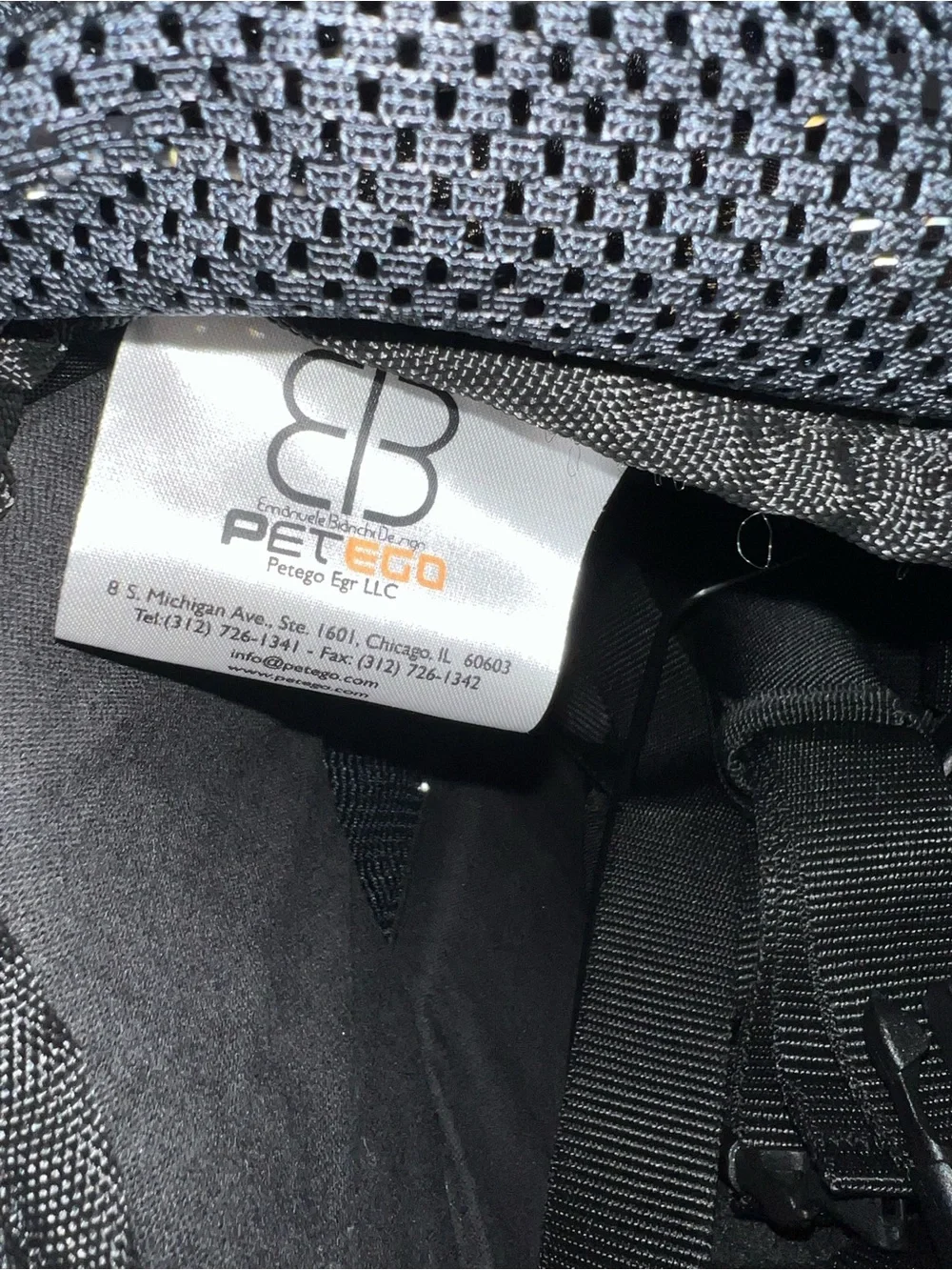🐕🐕🐕 EB Petego Jet Set Pet Carrier, Medium, Black Label NEW